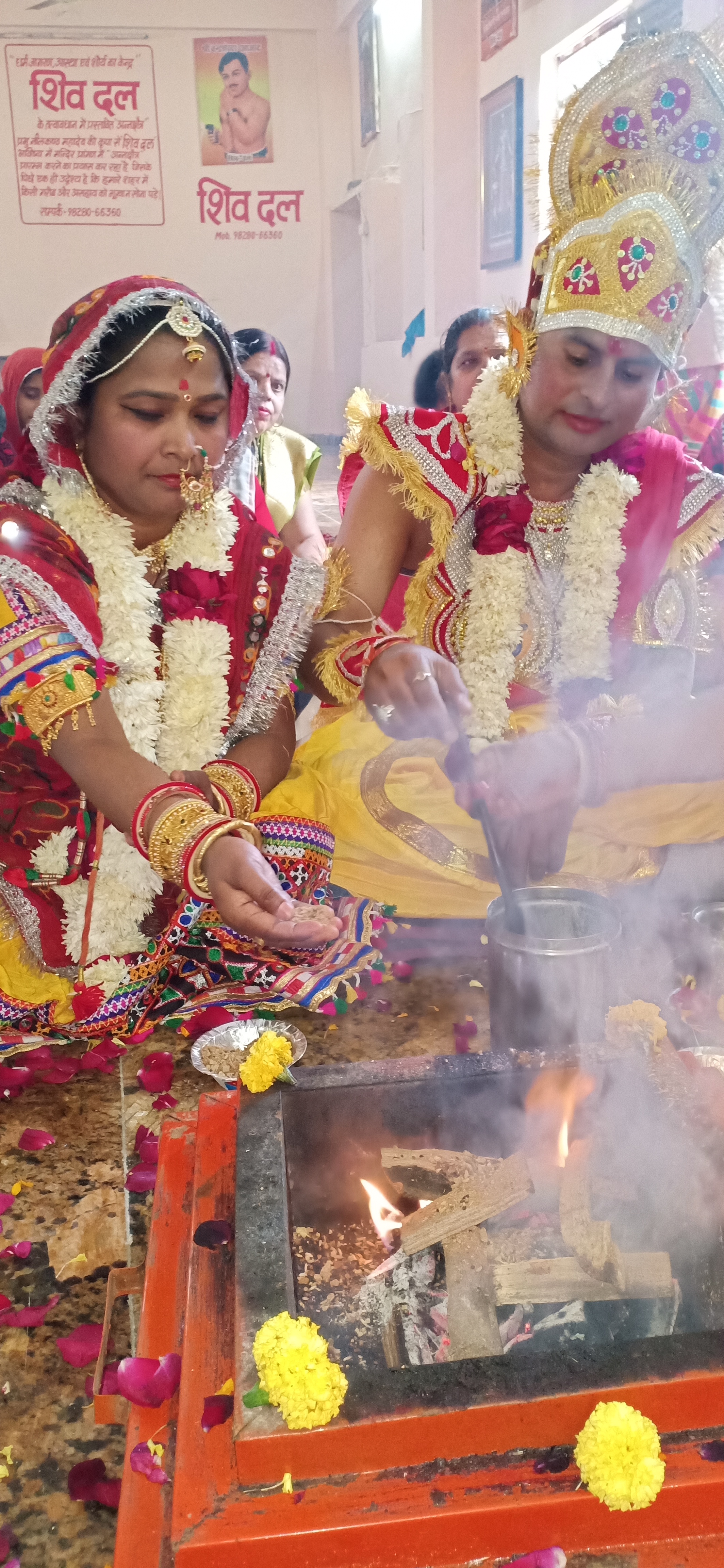 धूमधाम से हुआ राम- जानकी का विवाह, निकली राम जी की बारात