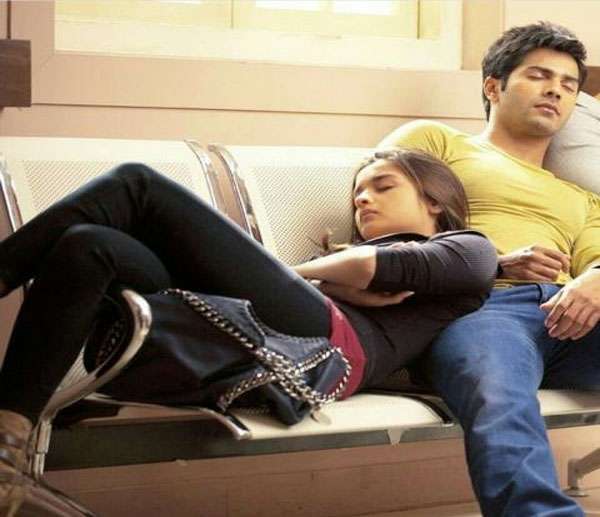 Alia And Varun Dhawan while Sleeping 
