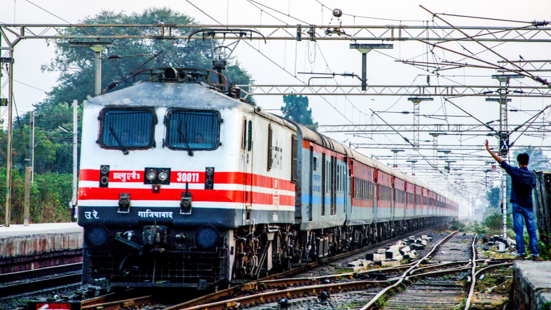 These are trains. Indian Railways vs.