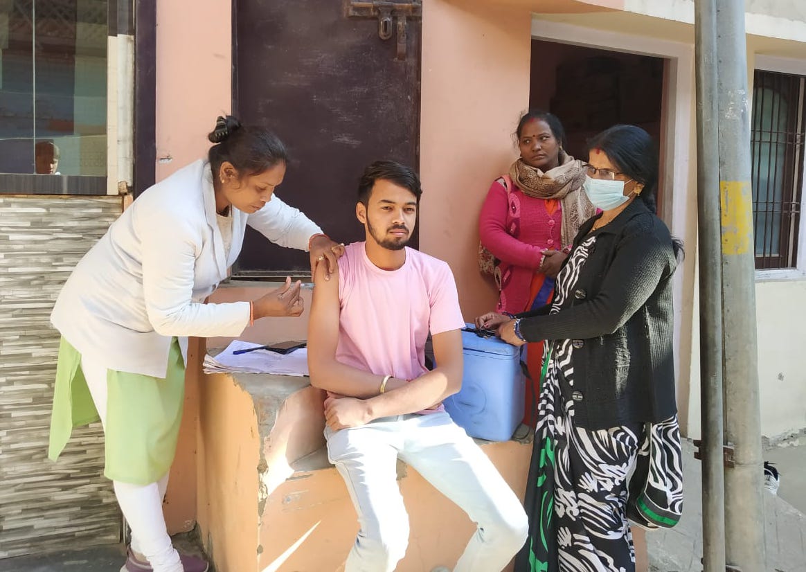 People were left out of vaccination, after reaching door to door, 12 thousand were vaccinated