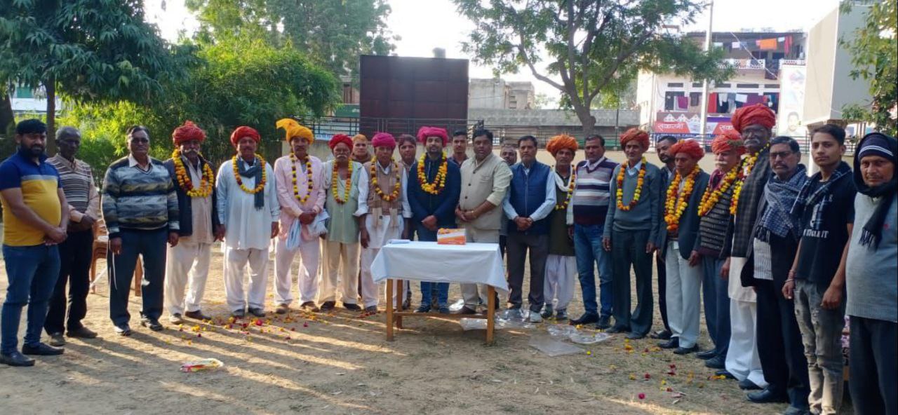 किसान दिवस पर शाहपुरा में 21 धरती पुत्रों का किया सम्मान