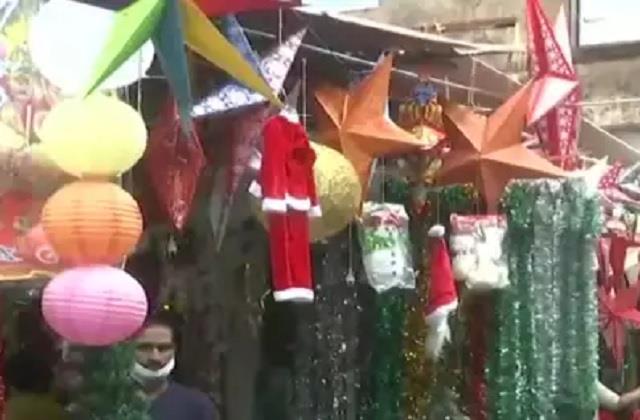 Christmas Celebrations Not Seen In Deelhi Amid Omicron Threat