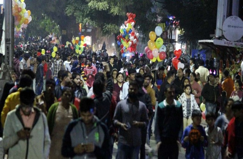 New Year's celebration jaipur: ओमिक्रोन का डर,... पर नया साल का जश्न भारी