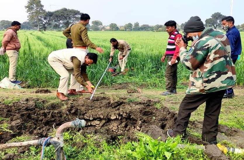 Dynamite explosion near Ratlam, farmer's painful death