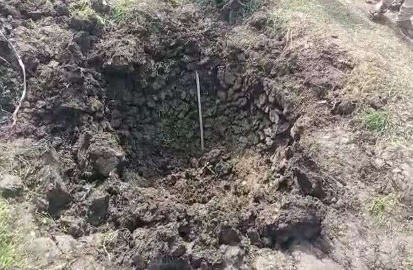 Dynamite explosion near Ratlam, farmer's painful death