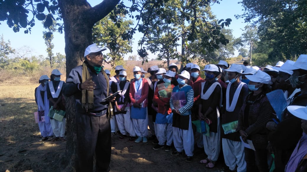 Children learned the experience by visiting the forest, experts told t