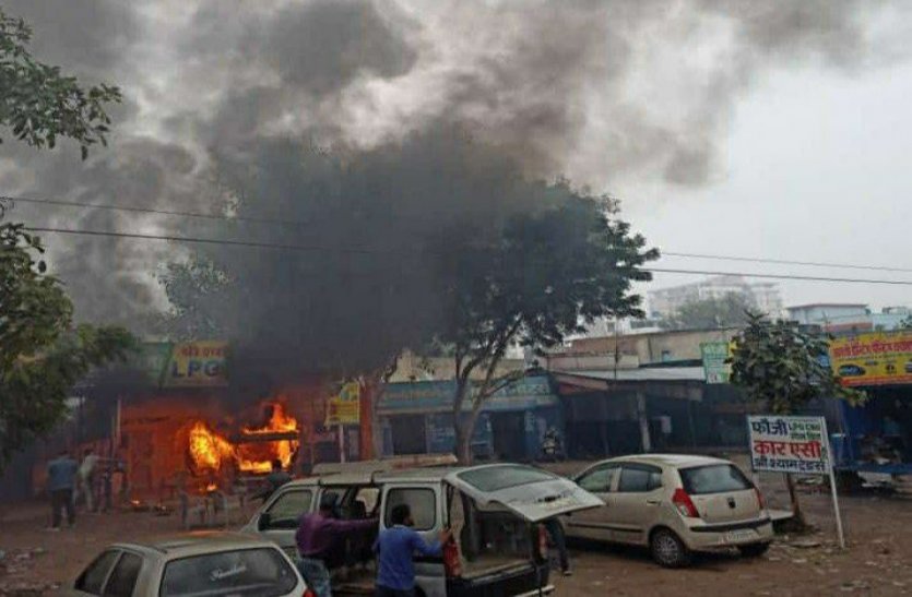 Alwar Car Blast: Blast In Car Market Of Alwar