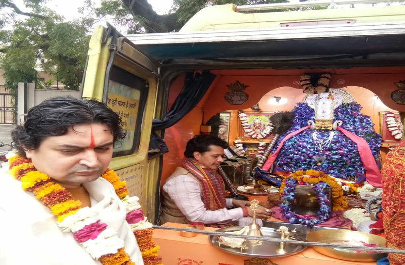 भारत भ्रमण कर Jaipur पहुंची श्रीश्याम ज्योत