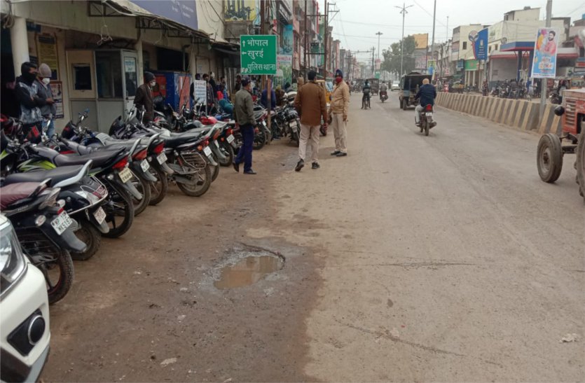 Police took action to improve the deteriorating traffic system of the city