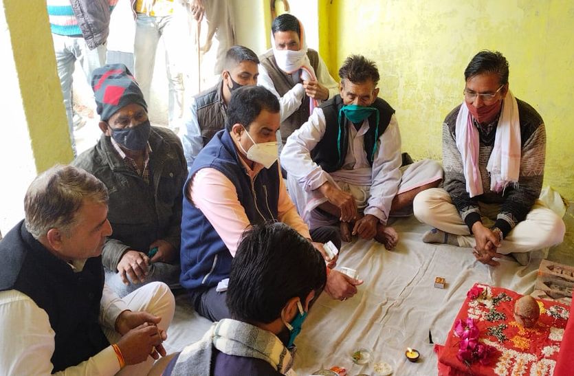 Drinking water system will be strengthened at a cost of Rs.4 crore 32 lakh, MLA laid foundation stone