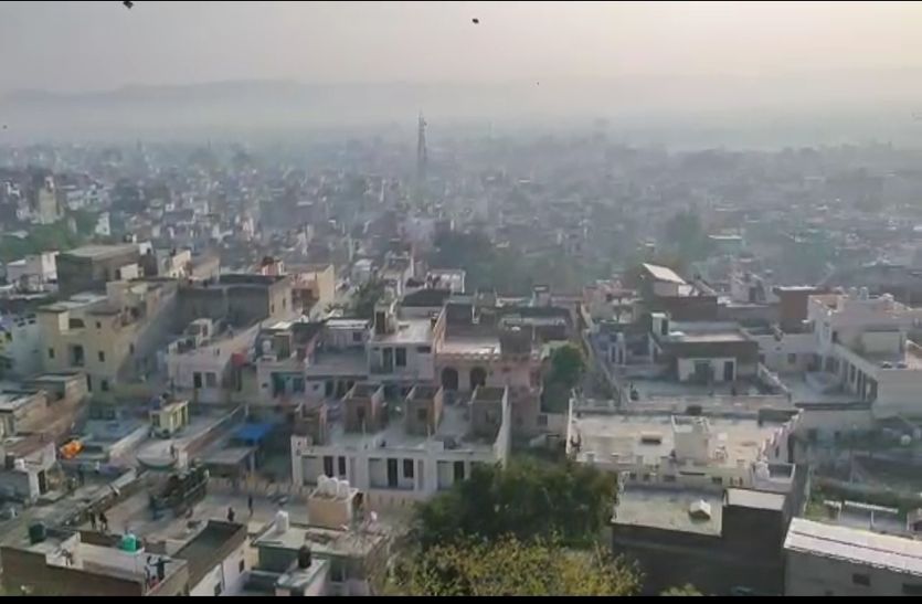 जयपुर छतों पर... चारों ओर वो काटा का शोर