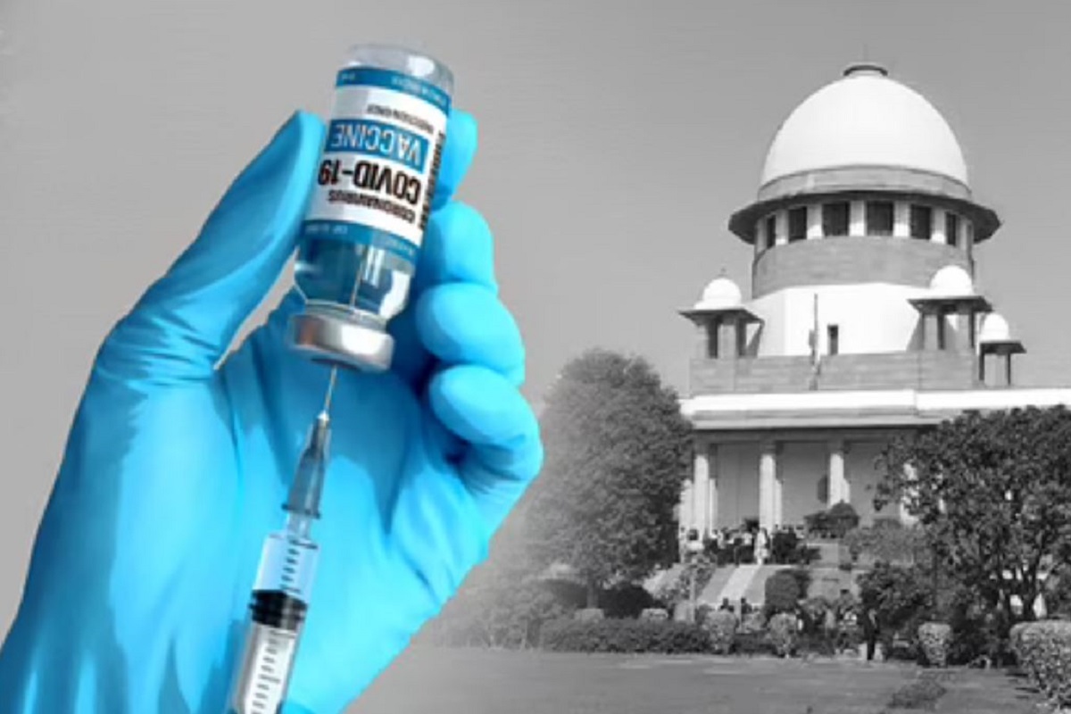 Centre tells Supreme Court Can't Force anyone to Get Vaccinated