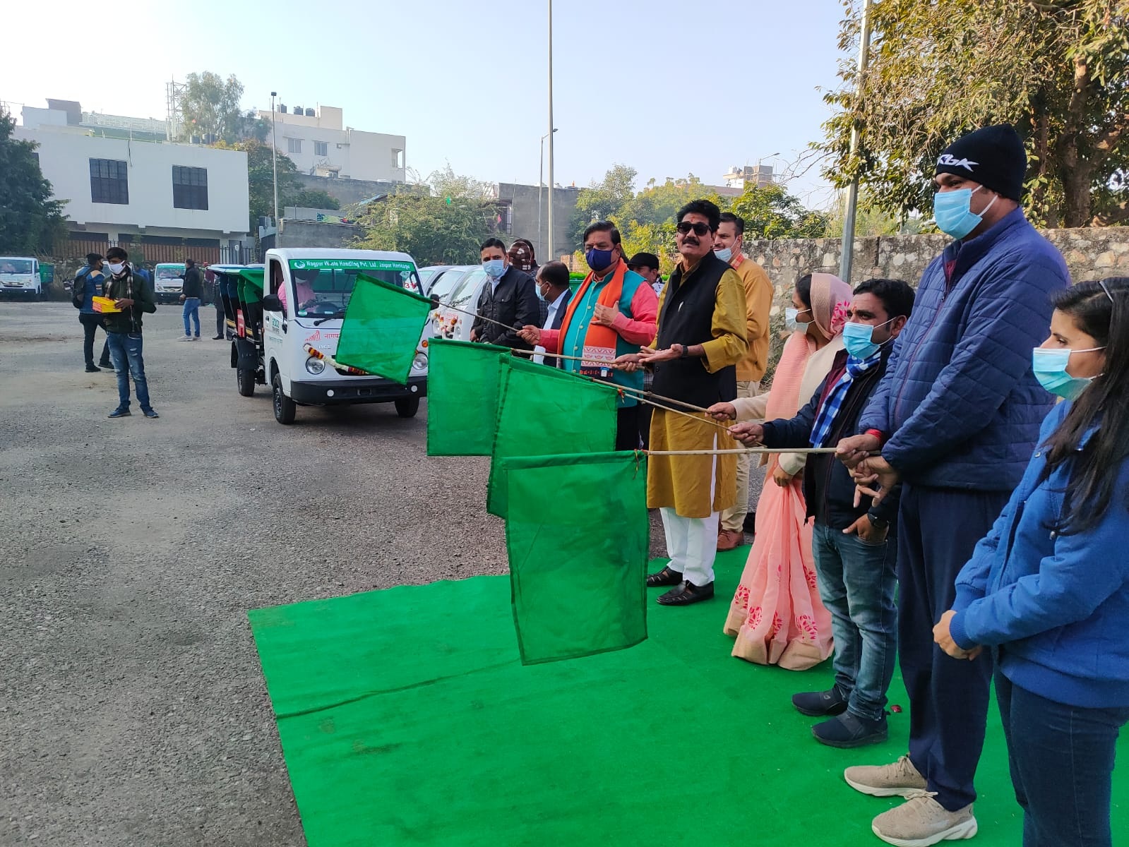 हैरिटेज निगम: निगम ने चालू किए 40 हूपर, सफाईकर्मी होंगे हेल्पर