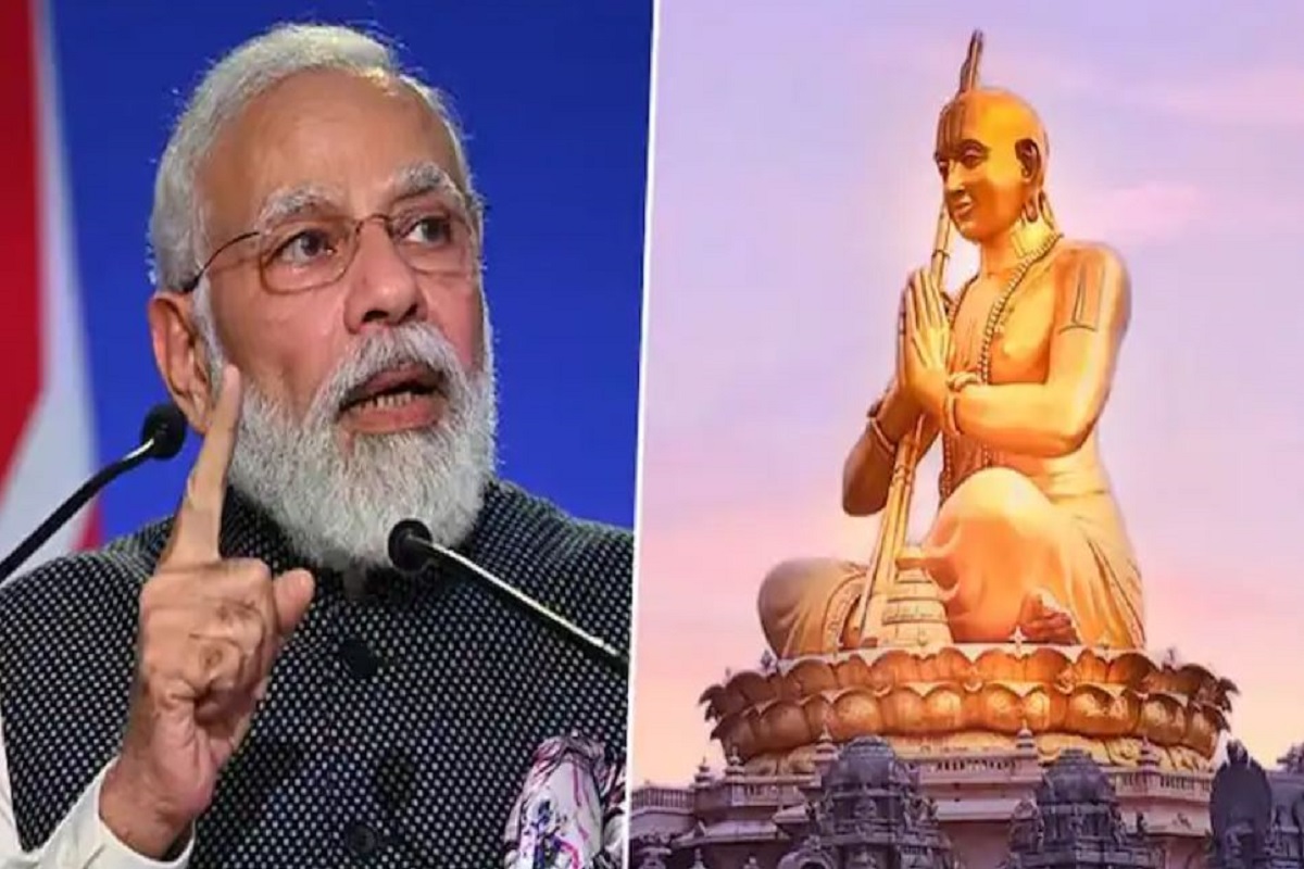 PM Modi to Unveil a 216-foot statue of Ramanujacharya