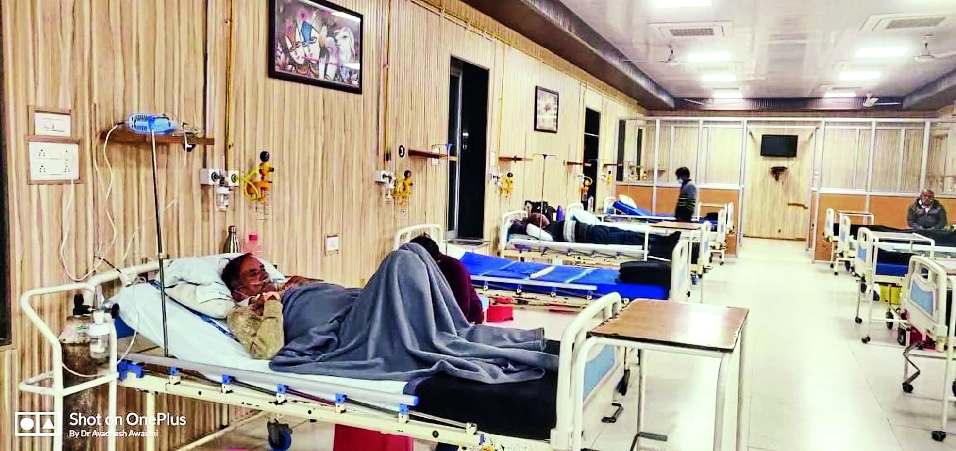 Ratlam Railway Hospital रेलवे अस्पताल में 44 बेड को कोविड के लिए किया आरक्षित