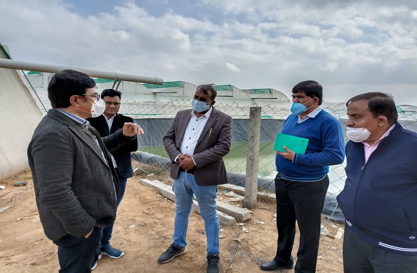 केन्द्रीय अतिरिक्त सचिव ने कृषि उद्यानिकी गतिविधियों का जायजा लिया