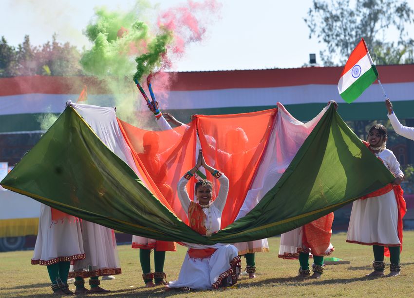 Republic Day : कोटा में मनाया 73वां गणतंत्र दिवस, सांस्कृतिक कार्यक्रम ने समां बांधा