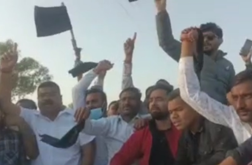 attack on satish poonia car in kota