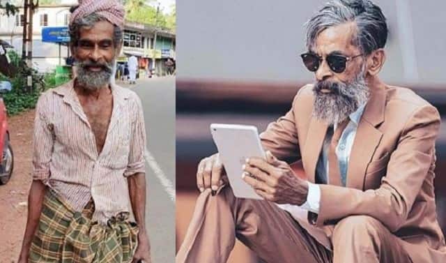 60 Year Old Labour Mammikka Turns Model from Kerala See Viral Photos