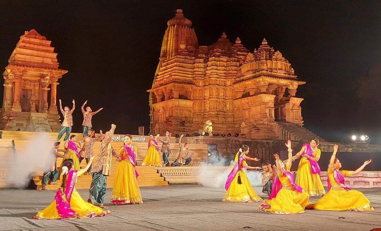 कृष्ण वंदना से सजी खजुराहो नृत्य समारोह की महफिल
