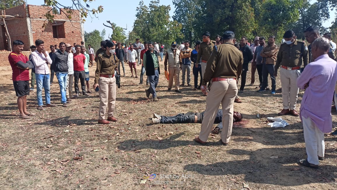 The dead body of a young man returning home from the wedding ceremony