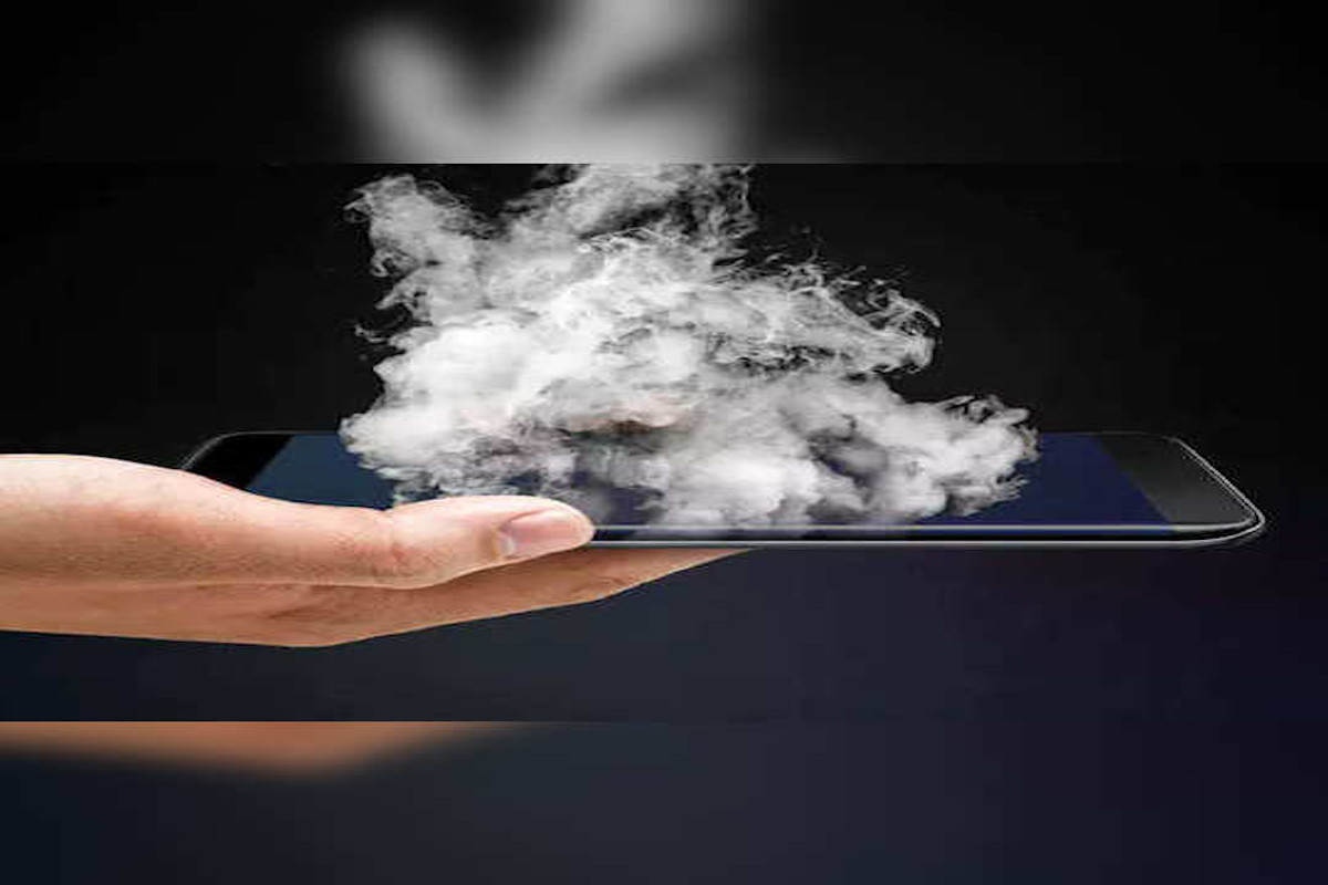Sudden Smoke Started Coming out of Smartphone