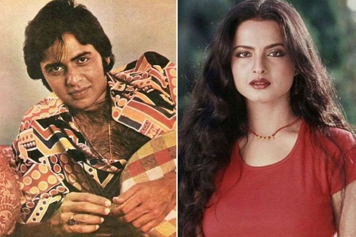 Vinod Mehra did 3 marriages, name was also associated with Rekha