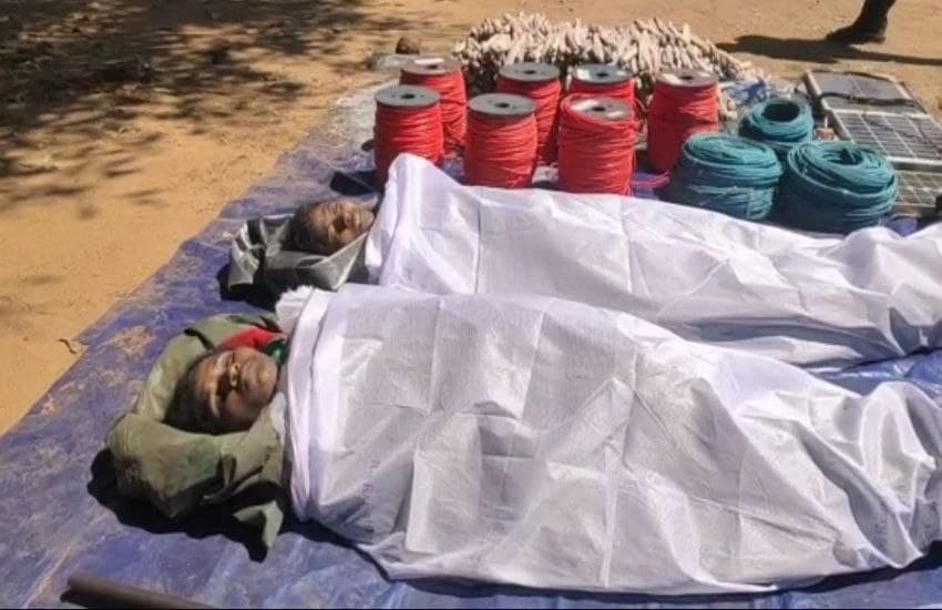 बीजापुर मुठभेड़ में दो नक्सली ढेर