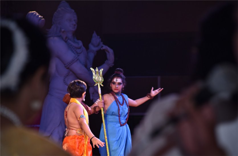Shiva dance theatrical performance in Mahakal Ujjain
