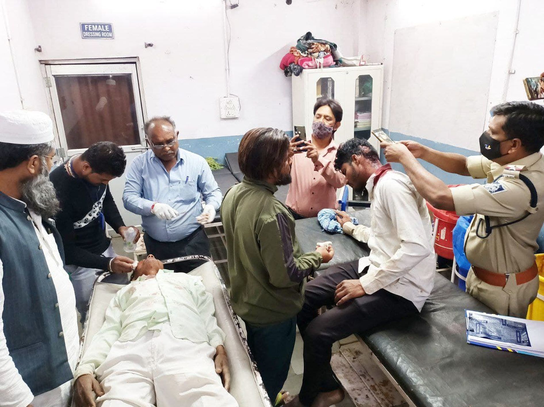 Controversy over removal of encroachment, attack on sarpanch family