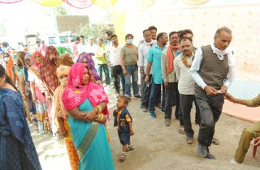 राघौगढ़ वार्ड 13 उपचुनाव : 81 प्रतिशत मतदाताओं ने डाले वोट