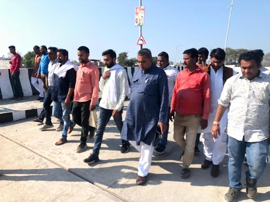 जिले में इस रेलवे ओवरब्रिज पर शुरू हो जाएगा आवागमन