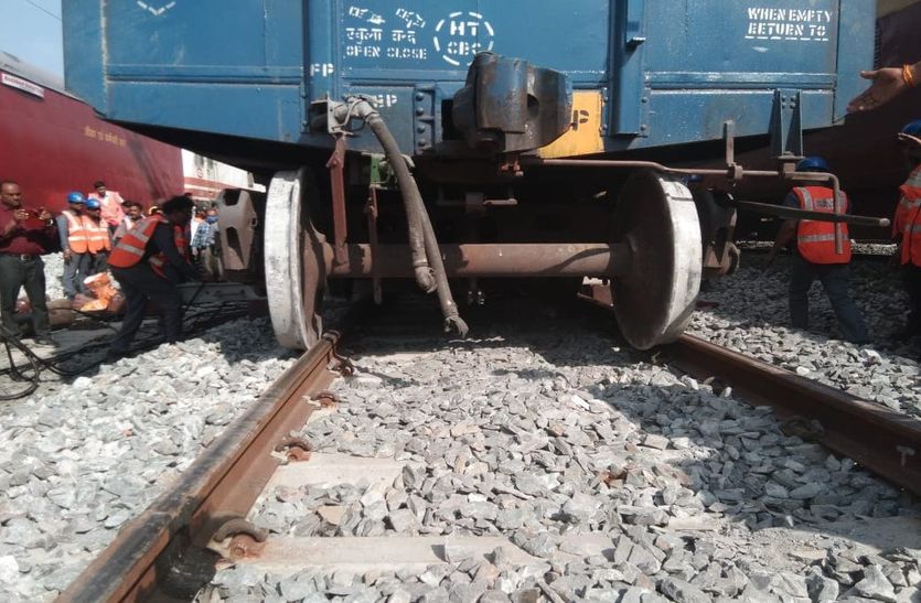 Major accident in railway, many hours rail traffic jam