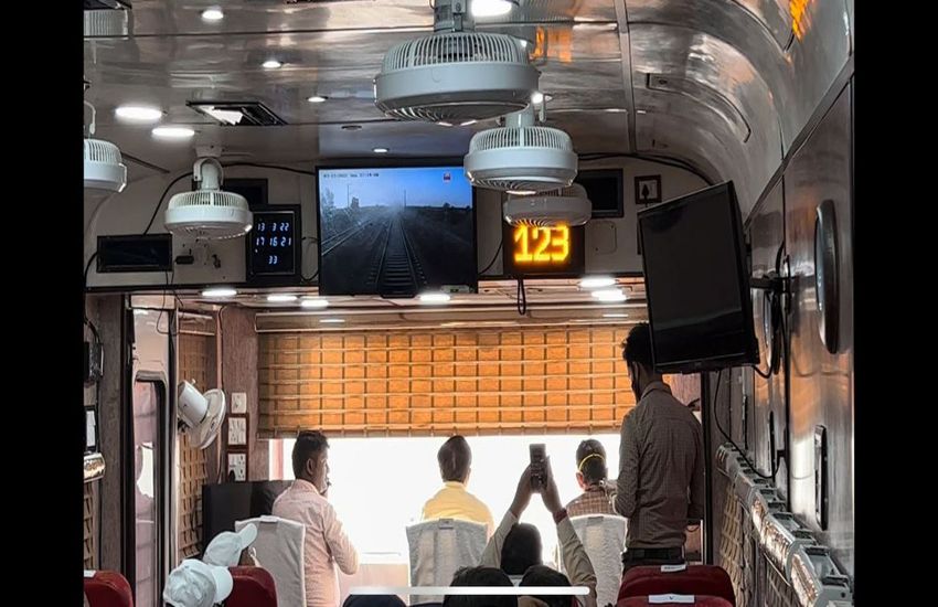 Rail Safety दो दिन में 27 किमी दोहरीकरण का निरीक्षण