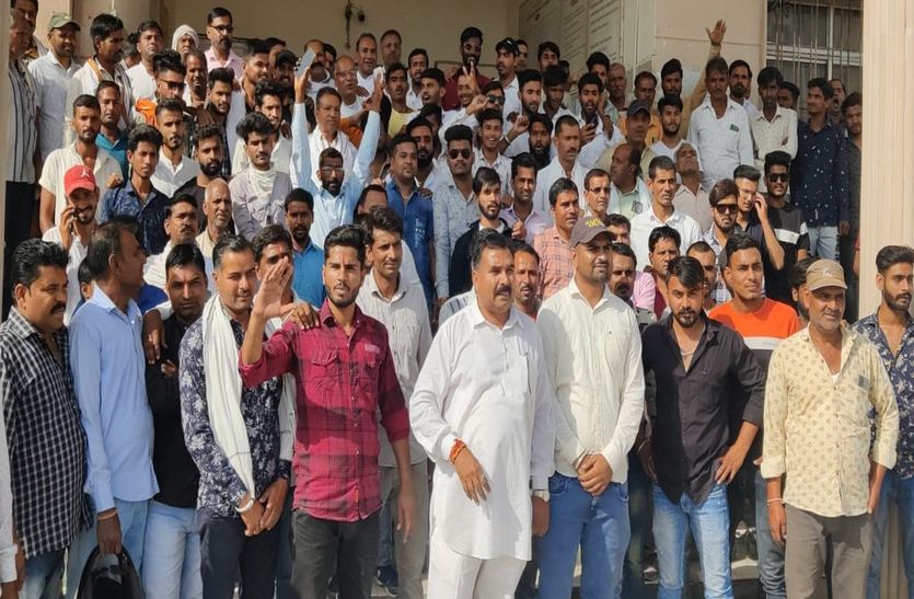 Gurjar society took out a rally demanding to open Mandalgarh Devnaraya