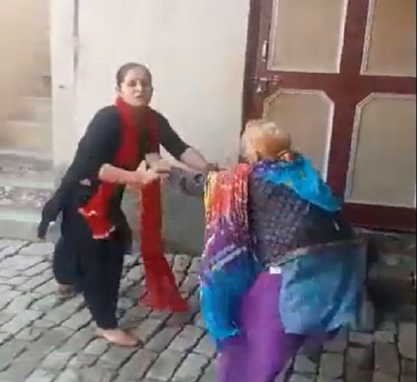 Daughter In Law Arrested For Beating Old Age Mother In Law 