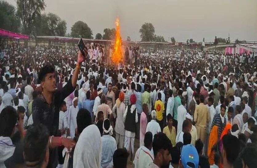 Kirori Singh Bainsla: 12 घंटे में 150 किमी की अंतिम यात्रा कर पंचतत्व में विलीन हुए कर्नल बैंसला
