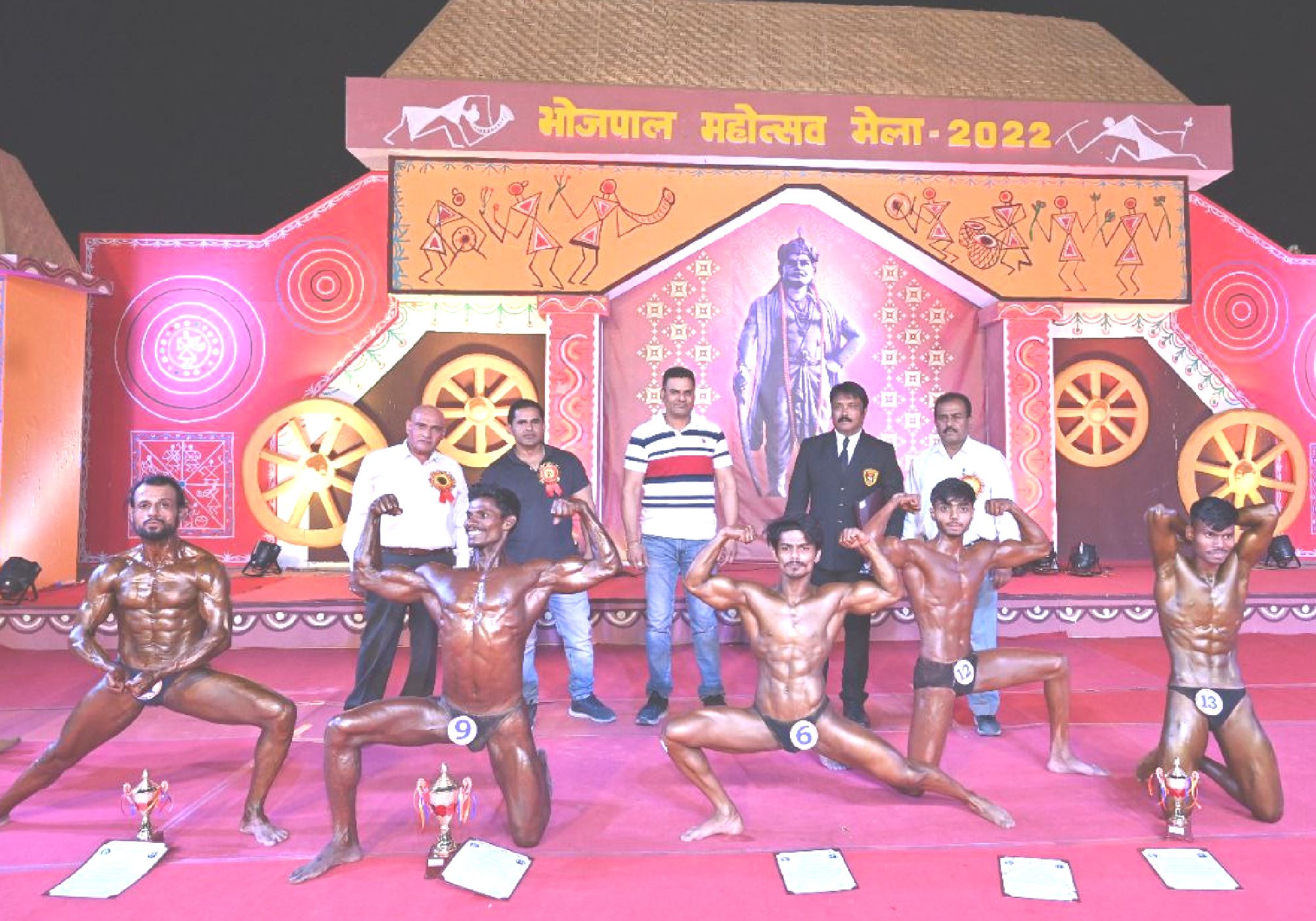 Burhanpur's body builder defeated wrestlers from across the state