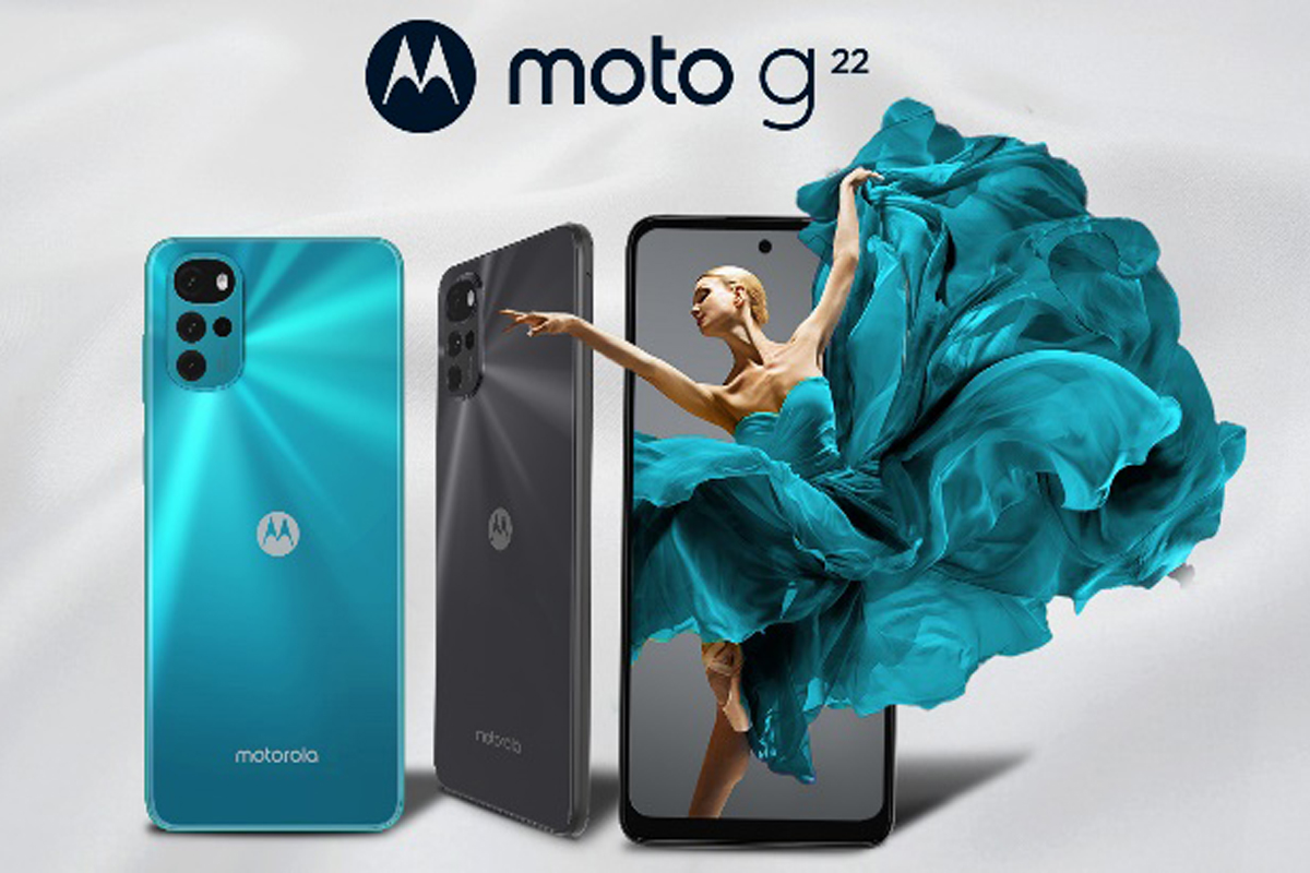 Motorola launches the moto g22 in India offer price rs 9999 | महज 9,999 रुपये में नया Moto G22 स्मार्टफोन हुआ लॉन्च, मक्खन जैसा है इसका डिस्प्ले | Patrika News
