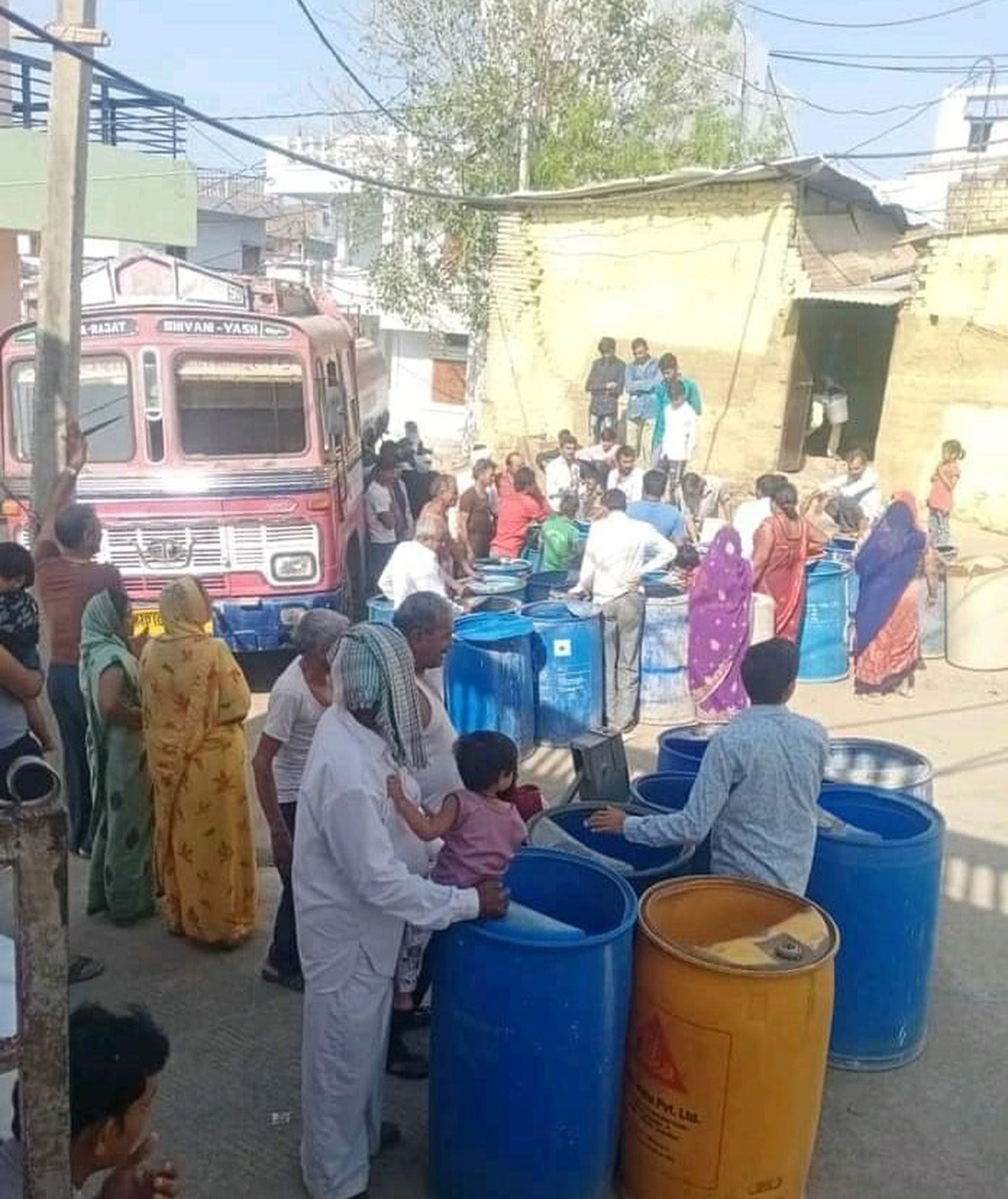 Water crisis News in khargone