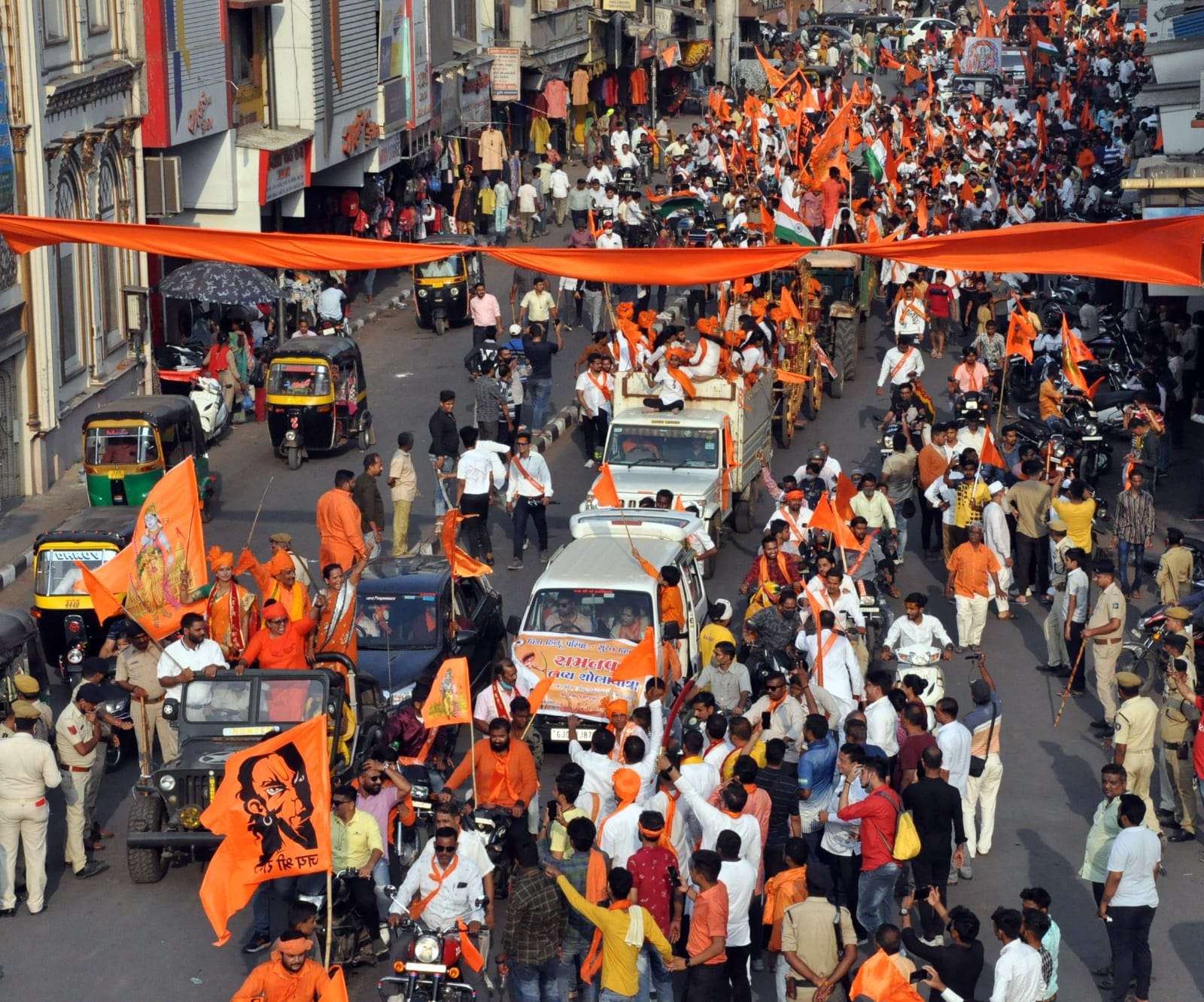 SURAT RAMNAVAMI NEWS: शहरभर में गूंजा राम राम जय राजा राम...