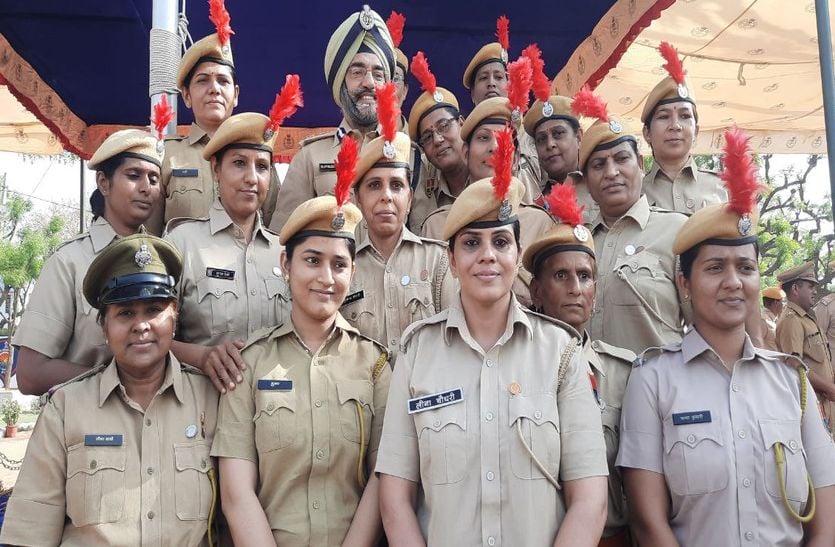Rajasthan Police Day-श्रेष्ठ सेवाकार्य पर 604 जवानों को मिला सेवाचिह्न