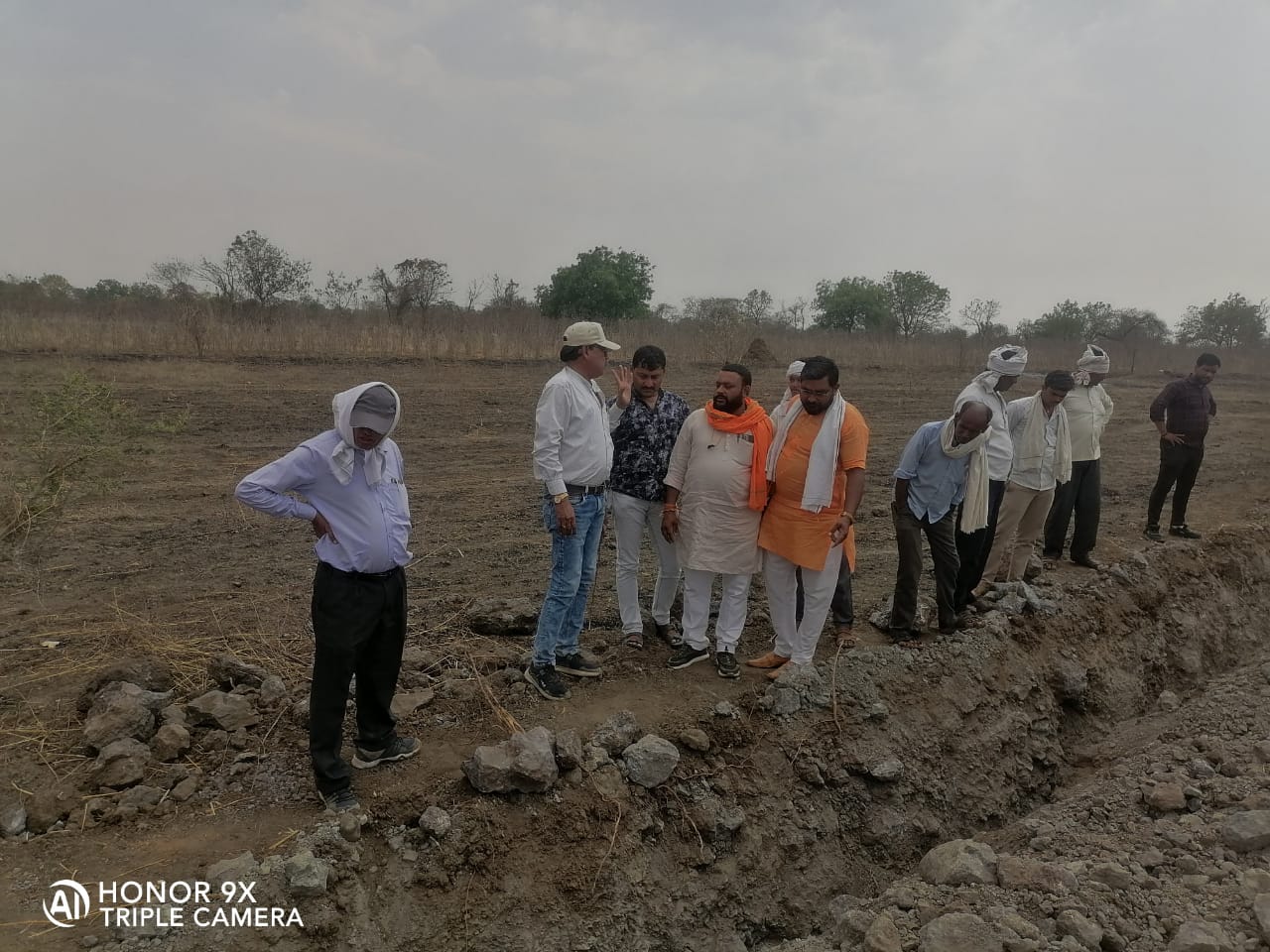 Resentment among farmers again appeared in Khandwa