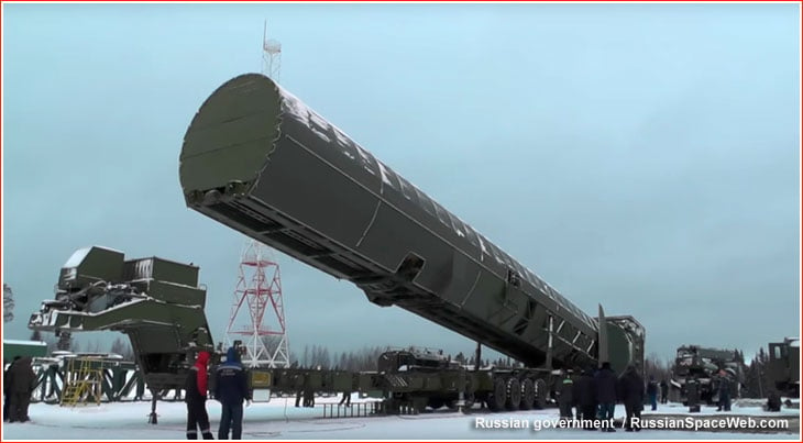 Russia's worlds most dangerous and Powerfull Missile ICBM Sarmat