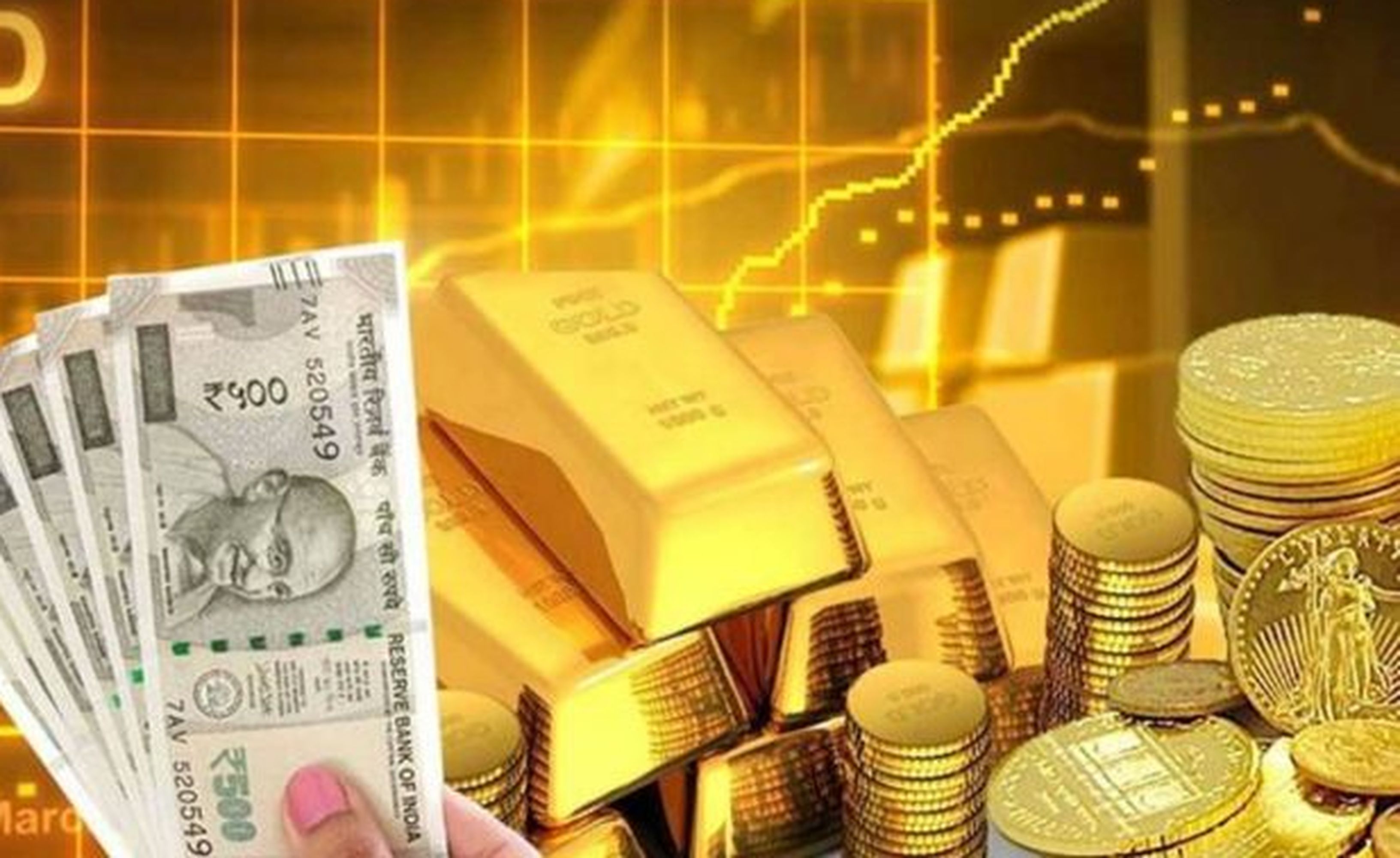 इंदौर में नकदी सोना 53700 व चांदी 68000 रुपए के स्तर पर