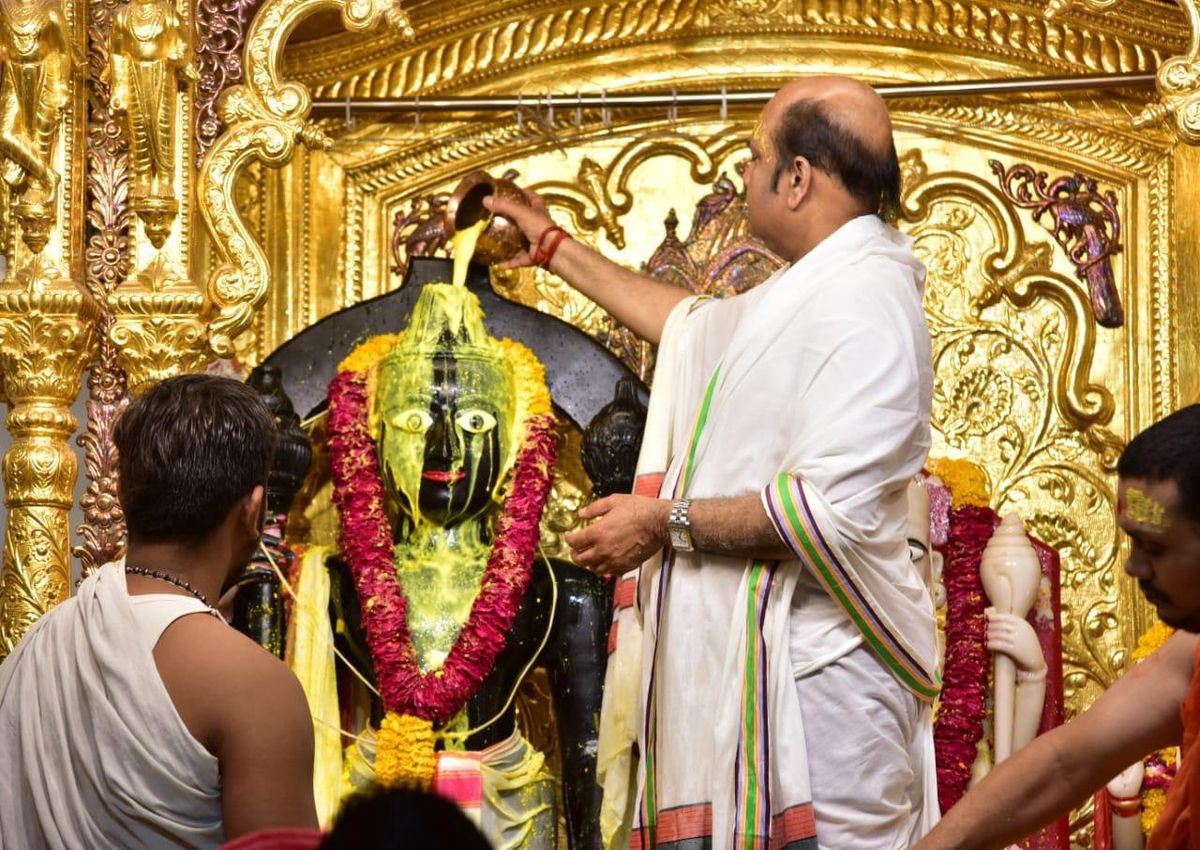 धूमधाम से मनाया रणछोडऱाय महाराज का 192वां पाटोत्सव