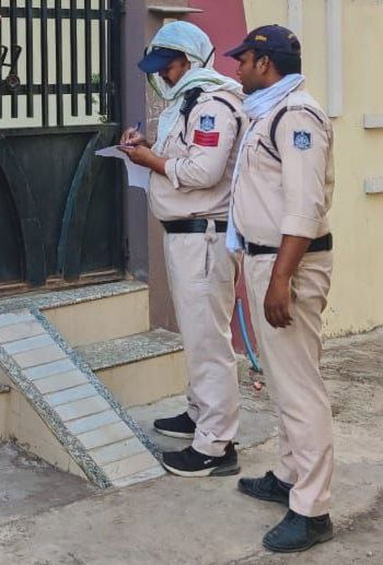 Landlord is hiding information of tenants, police is searching
