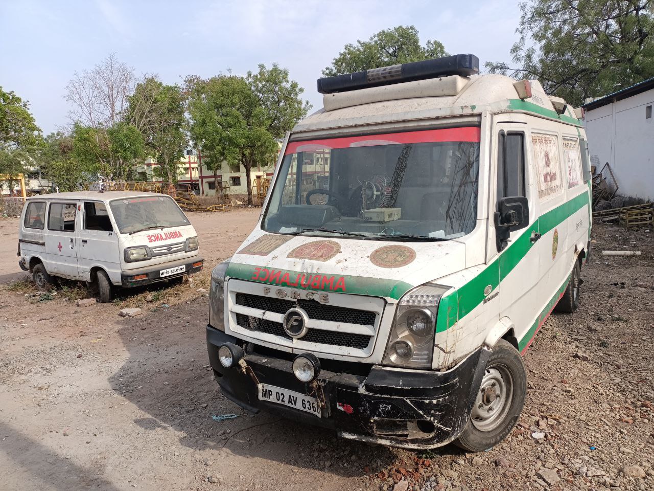 Ambulances : 15 out of 28 ambulances damaged in this district of MP