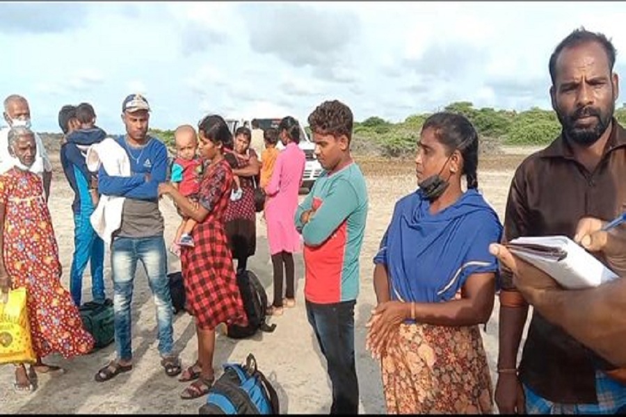 श्रीलंका से प्रति व्यक्ति 20 हजार खर्च कर 15 लोग शरण लेने तमिलनाडु पहुंचे, शरणार्थी शिविर में मिली जगह