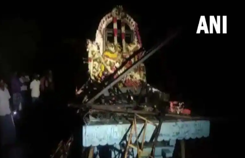 Tamil Nadu Thanjavur temple accident 